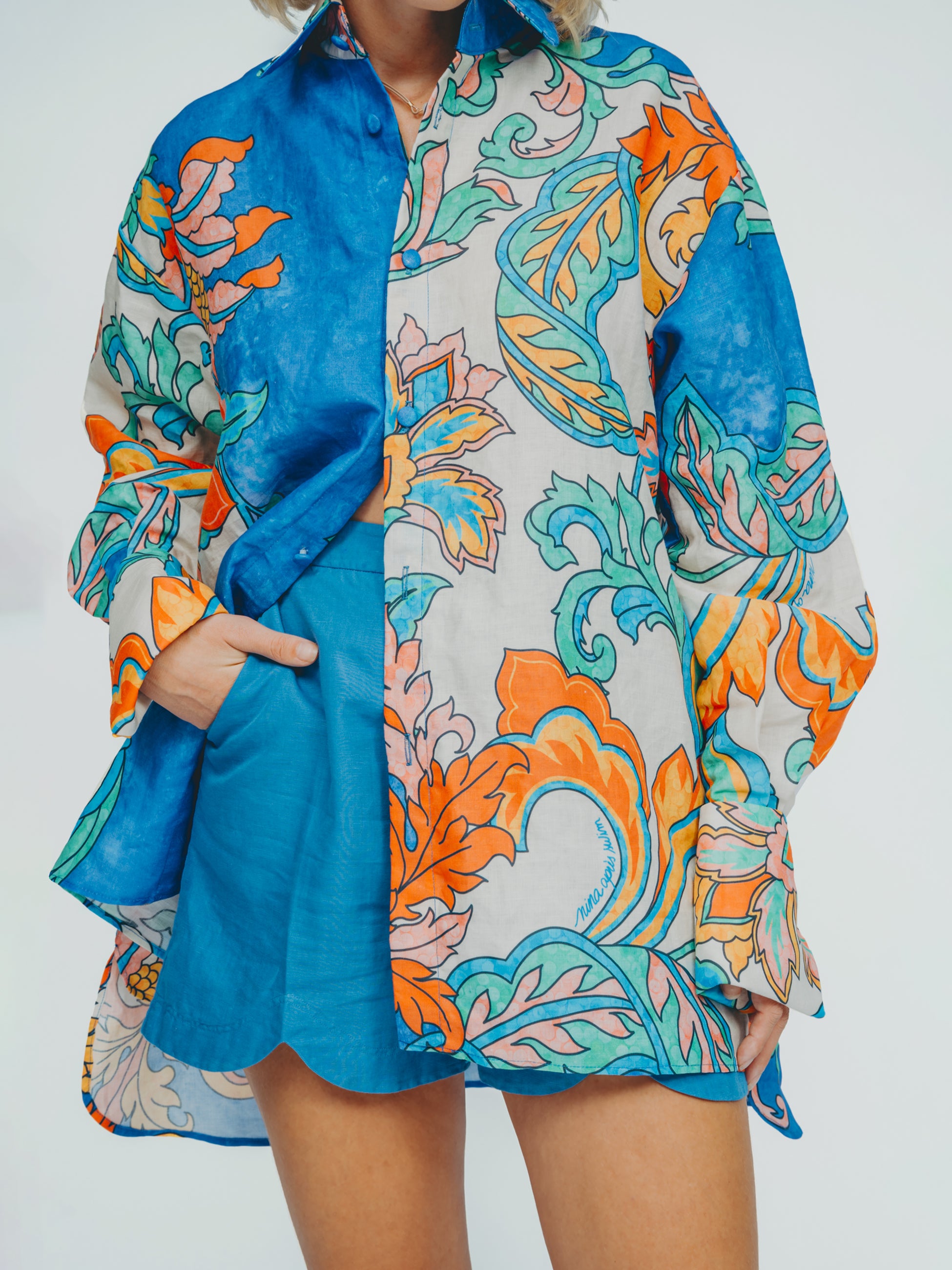 ORNATE OVERSIZED SHIRT