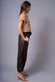 NEA PAPER BAG WAIST PANTS