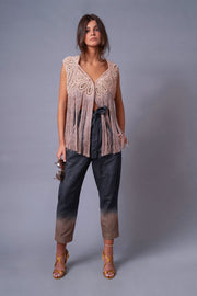 EUSTACIA FRINGE VEST